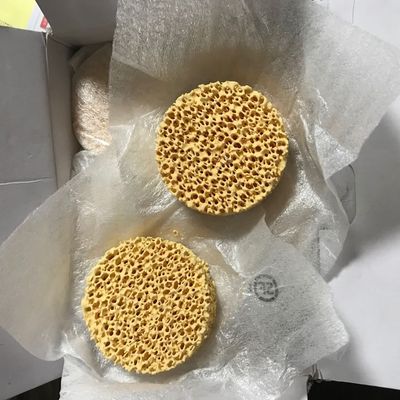 Silikonkarbid-Porös-Keramik-Schaumfilter für die Filtrationslösung von geschmolzenen Metallen