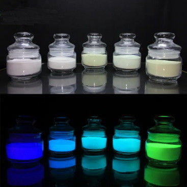200-450 nm Photolumineszierendes Pigment für Keramik und Glas Grün/Gelb/Blau/Orange/Rot